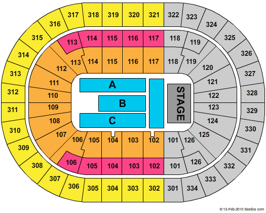 Enterprise Center Jay-Z Seating Chart